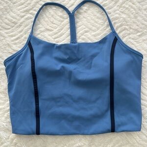 Abercrombie YPB studioSOFT Cami Slim Tank in Mineral Blue size LARGE